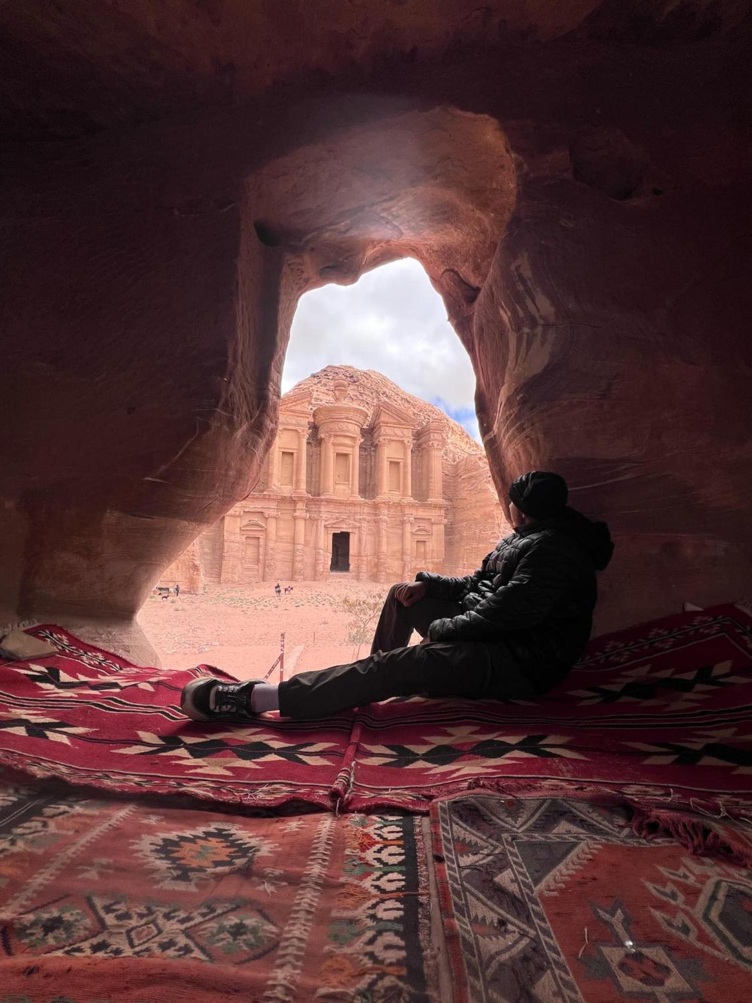Happy Bedouin House Petra Bed & Breakfast Al Hayy Exterior photo